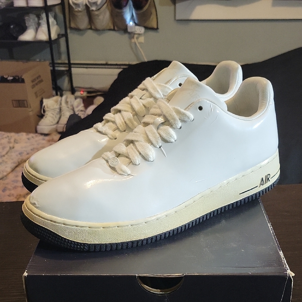 Nike Air Force 1 Supreme Rare 'Seamless' (2006) Mens 11.5 EUC - Picture 2 of 10